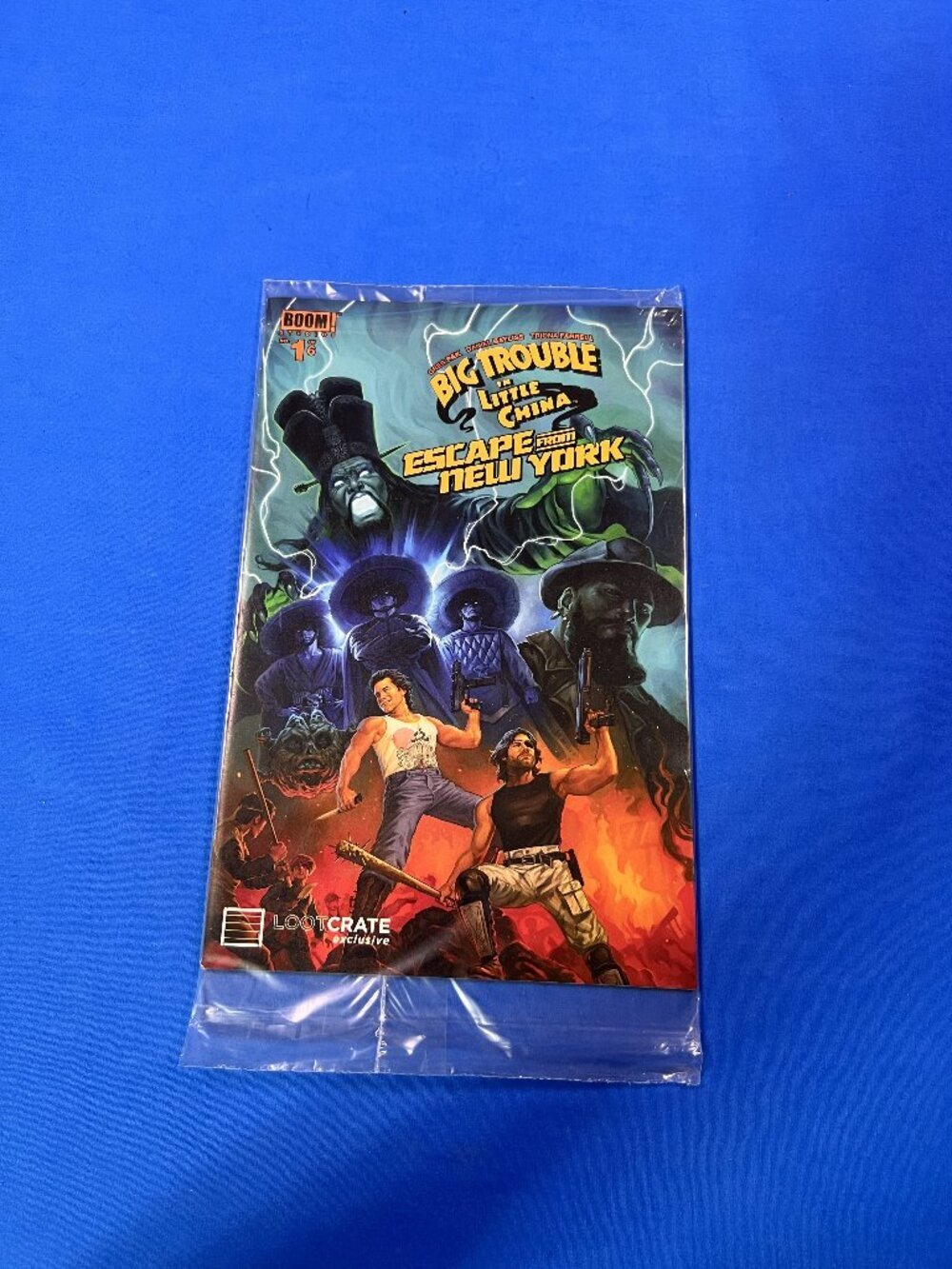 Loot Crate Big Trouble in Little China Escape from New York #1 “Sealed”